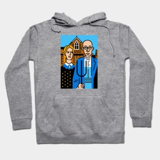 Abstract American Gothic Hoodie